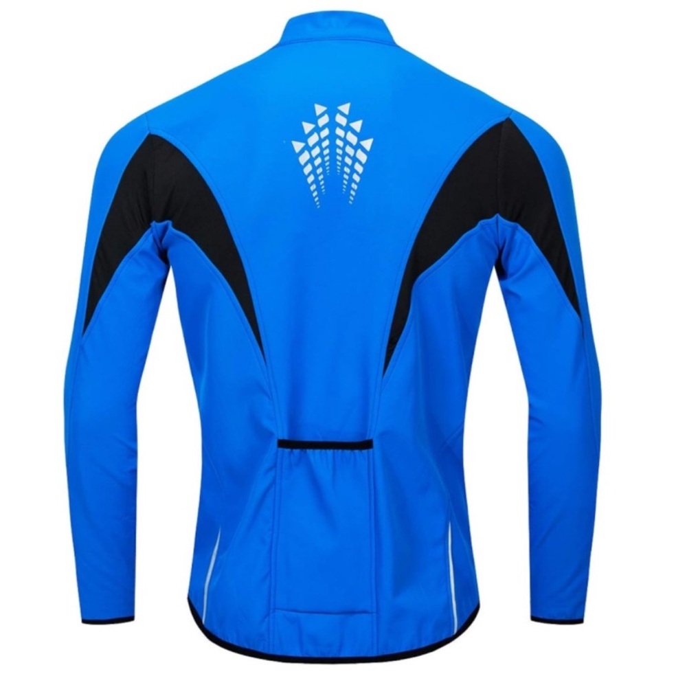 New! Cycearth Warmup Thermal Softshell Cycling Jacket Wind & Waterproof - Picture 3 of 11